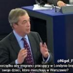 Nigel Farage masakruje Tuska