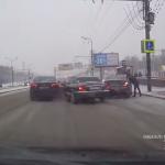 Idiota z Rosji powoduje wypadek