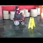 Driftowanie na wózkach inwalidzkich - kompilacja