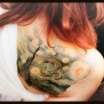 Genialne tatuaże, inspirowane dziełami sztuki