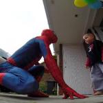 Spidermanowa niespodzianka dla dziecka z rakiem