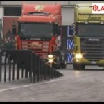 Ciężarówki z Rosji - pokaz umiejętności