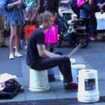 Rekordowo szybki perkusista na ulicach Sydney